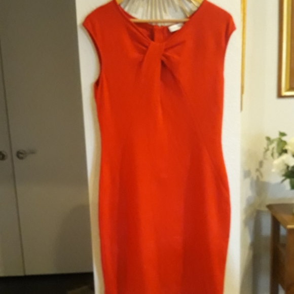 Calvin Klein Red Sheath Dress - Picture 5 of 5
